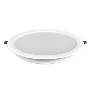 Встраиваемый светодиодный светильник Volpe ULM-Q237 24W/4000K WHITE UL-00013165