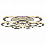 Потолочная светодиодная люстра Reluce 08881-0.3-5+5LED WH (BL+YL)