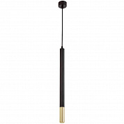 Подвесной светильник Lumina Deco Tuba LDP 1100-500 BK+GD