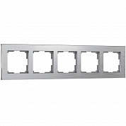 Рамка на 5 постов Werkel Aluminium алюминий W0051706 4690389158087