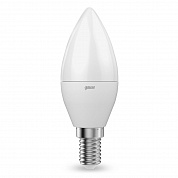 Лампа светодиодная Gauss E14 9.5W 3000K матовая 103101110