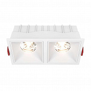 Встраиваемый светильник Maytoni Alfa LED DL043-02-15W3K-D-SQ-W