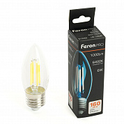 Лампа светодиодная Feron.PRO LB-1206 Свеча E27 1000LM 6W 175-265V 6400K 51240