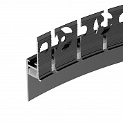Профиль встраиваемый Arlight Plintus-Fantom-Bent-H20-Side-2000 Black 043673