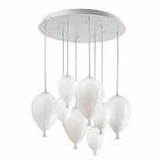 Подвесная люстра Ideal Lux Clown SP8 Bianco 100883