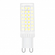 Лампа светодиодная диммируемая Gauss G9 5,5W 6500K прозрачная 107309355-D