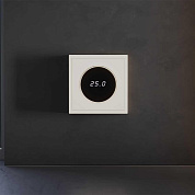 Терморегулятор электронный S70 с индикацией и датчиком, для теплого пола, (хлопок) Voltum VLS070113