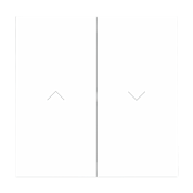 Клавиши для выключателя жалюзи, S70 (белый матовый) Voltum VLS002502