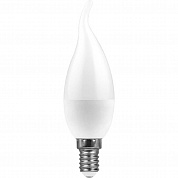 Лампа светодиодная Feron E14 11W 4000K Свеча на ветру Матовая LB-770 25940