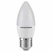 Лампа светодиодная Elektrostandard E27 6W 4200K матовая a048675